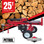 Timberwolf 25 Ton Hydraulic petrol Wood Log splitter with 6.5hp Briggs and Stratton pull start engine