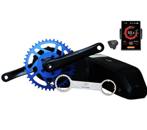 Bafang mid-drive BBS02 750w motor including the battery! Bafang mid-drive BBS02 750w motor including the battery!