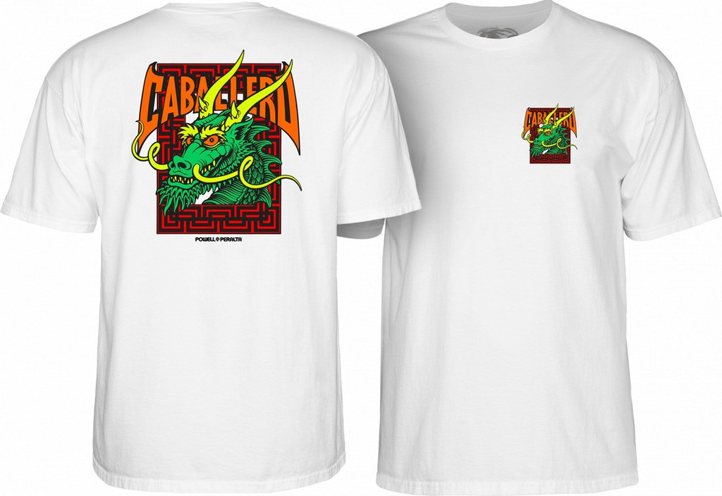 Powell Peralta Old School Caballero Street Dragon T-Shirt (Available in 6 Colors)