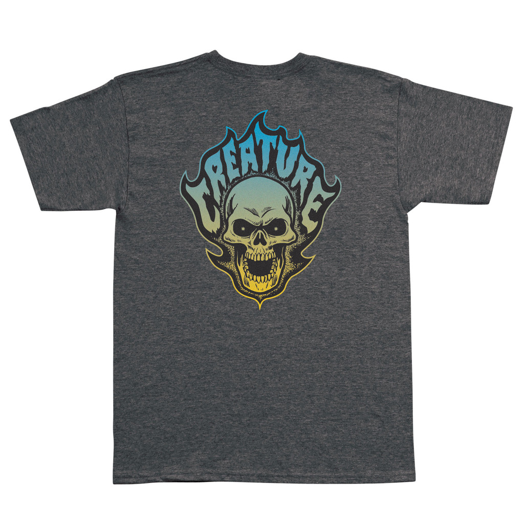 Creature Bonehead Flame T-Shirt (Available in 2 Colors)