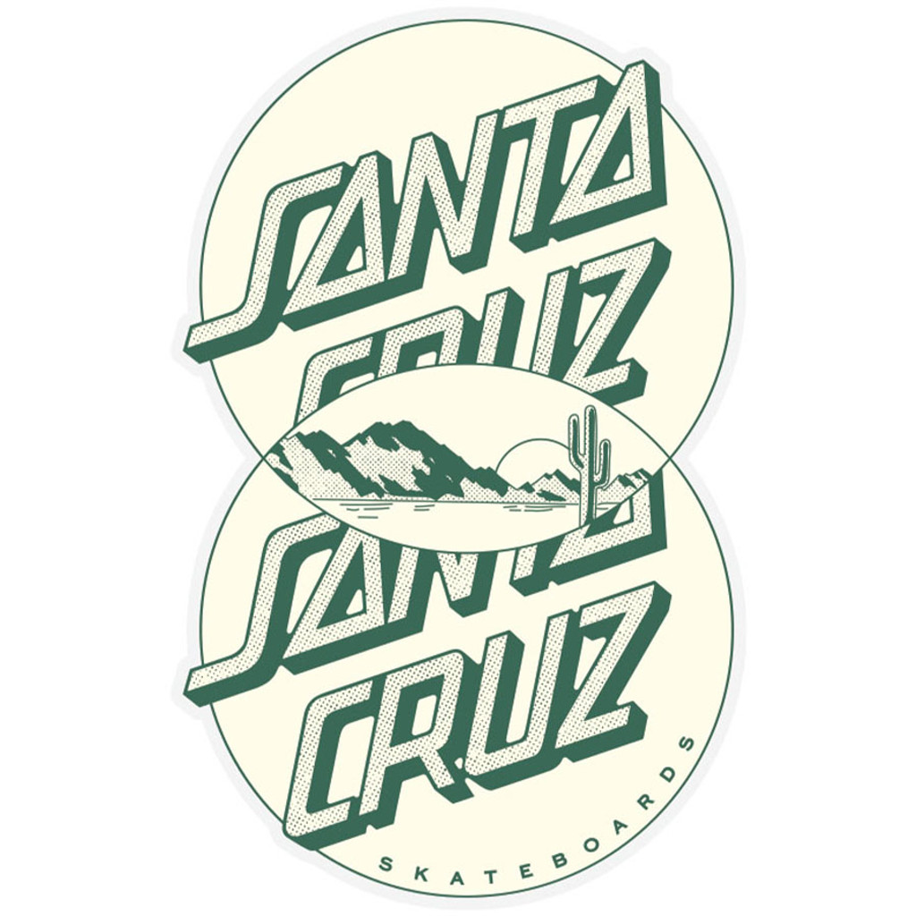 Santa Cruz Venn Dot Sticker