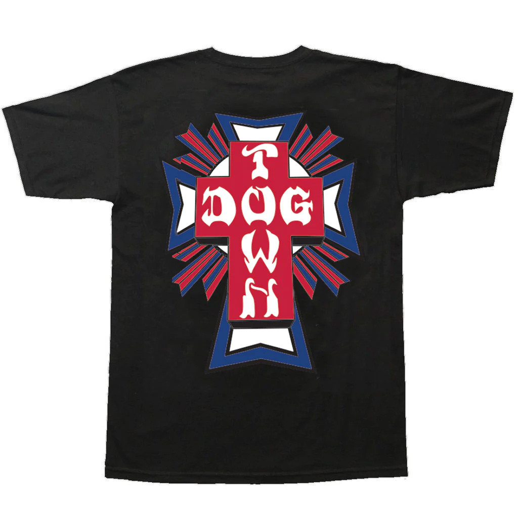 Dogtown Skates Cross Logo USA T-Shirt (Available in 2 Colors)