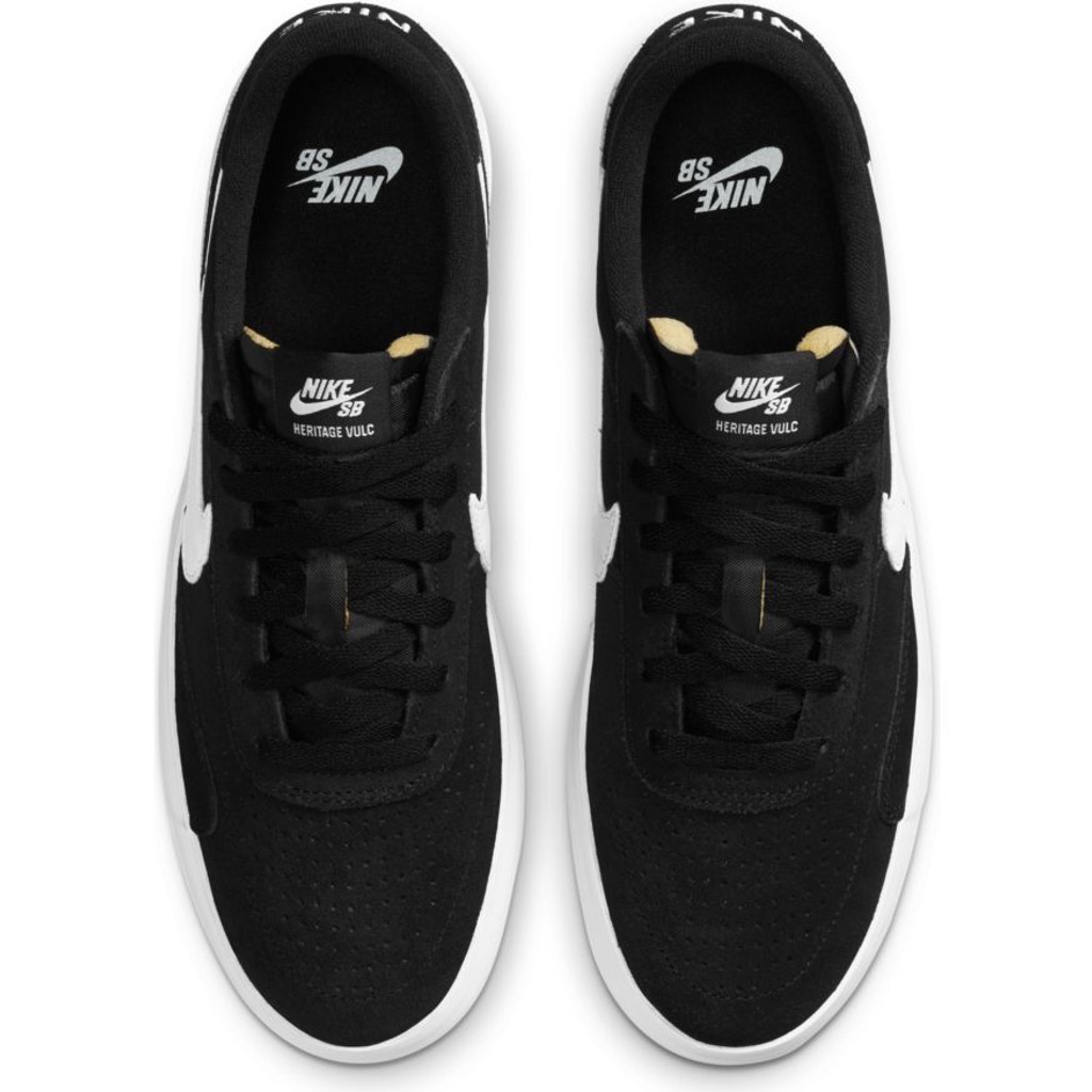 Nike SB Heritage Vulc Shoes (Black)