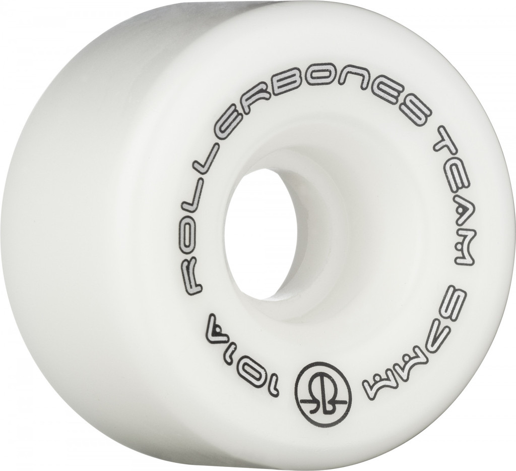 Rollerbones Team Logo 57mm 101A 8pk White