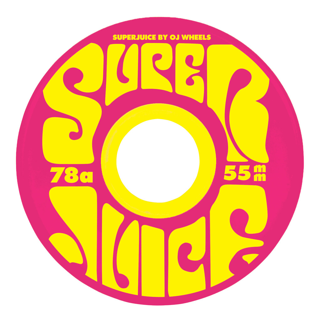 OJ Super Juice Mini 55mm/78a Wheels Blazing Pink (Set of 4)