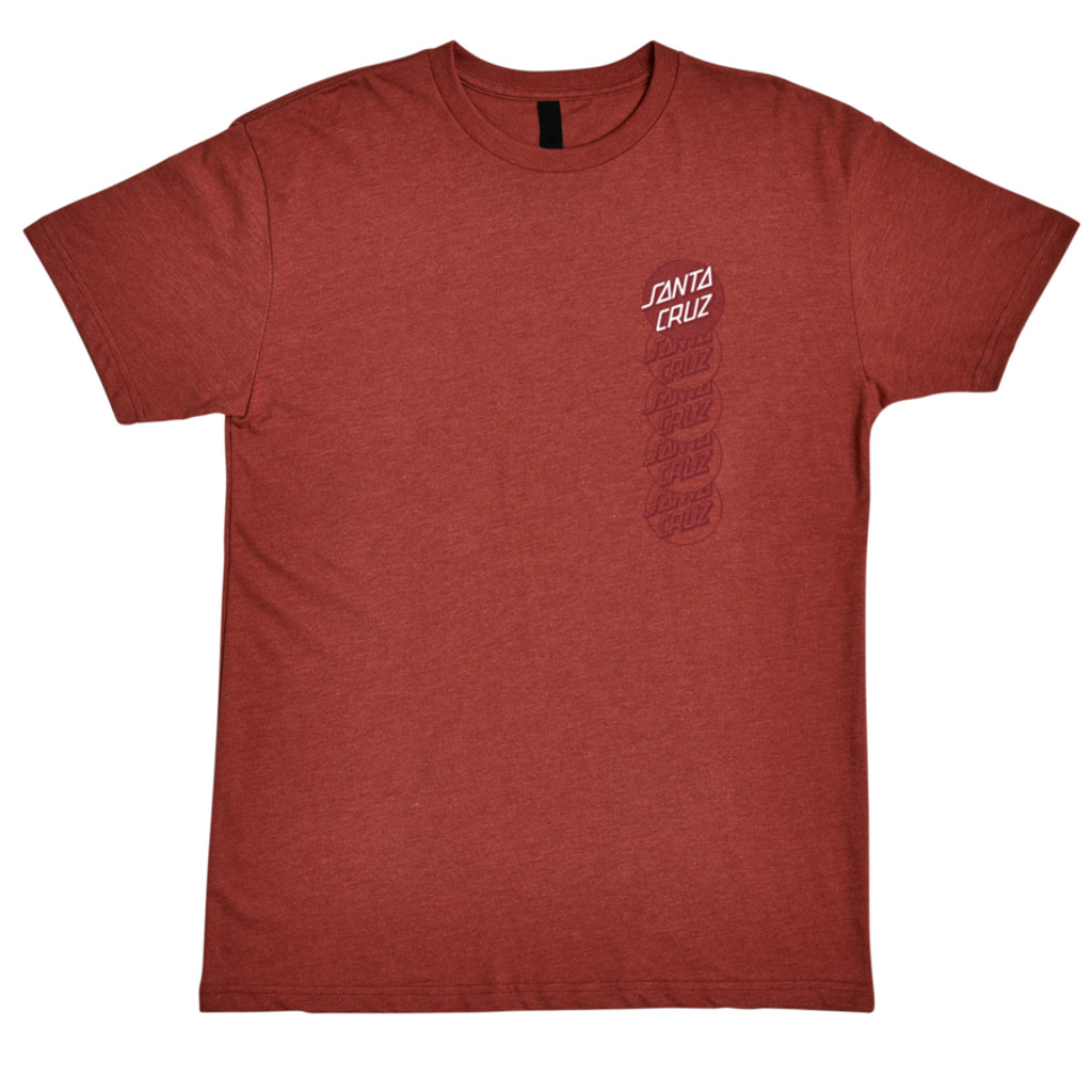 Santa Cruz Descend Dot T-Shirt (Eco Hthr. Teja)