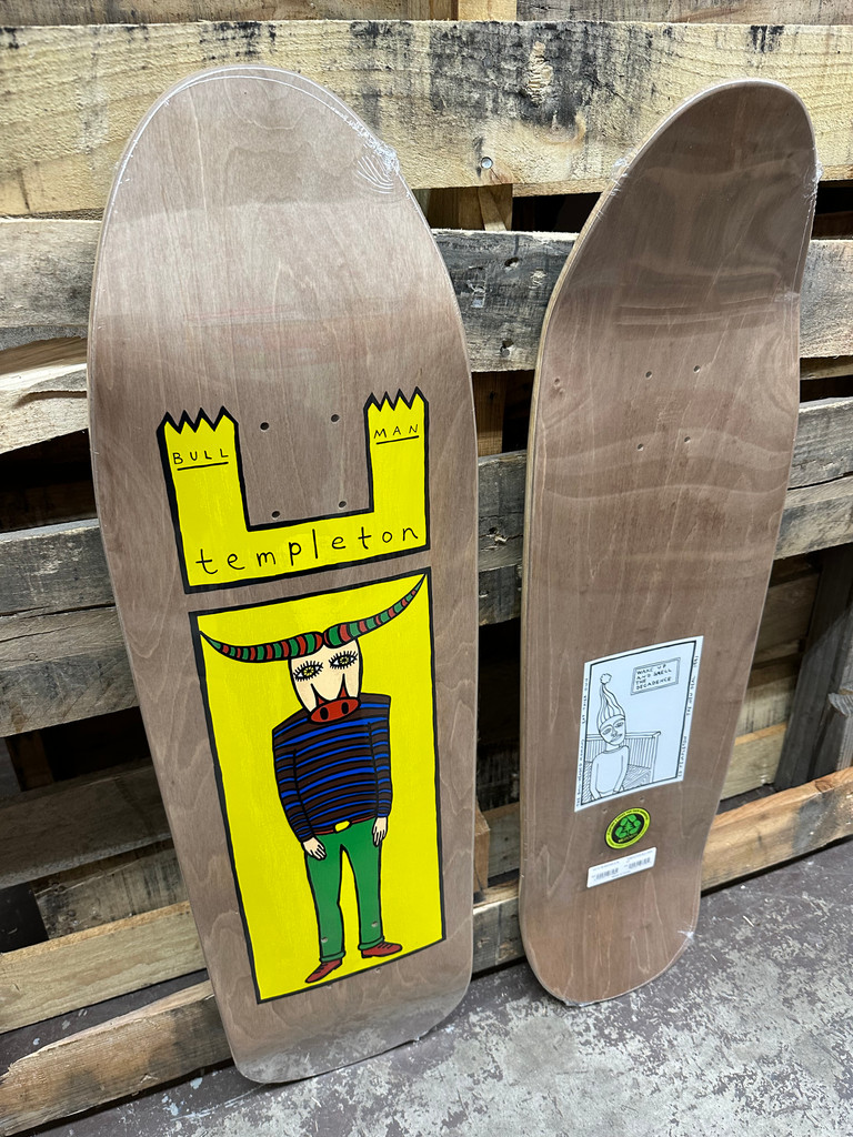 New Deal Templeton Bull Man Old School Reissue Deck