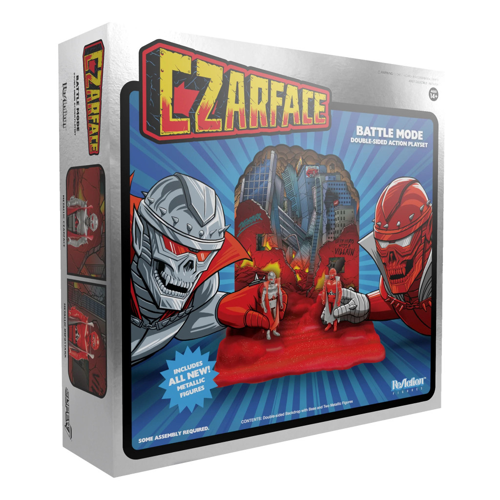 Super7 Czarface ReAction Figures Battle Mode Double-Sided Playset