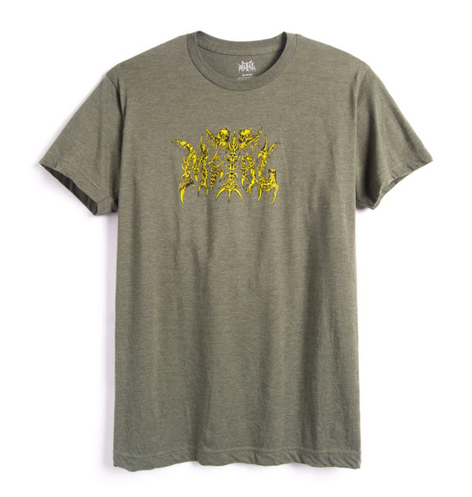 METAL Ancient Logo T-Shirt (Olive)