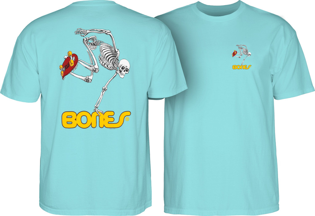 Powell Peralta Skateboarding Skeleton T-Shirt (2 New Colors)