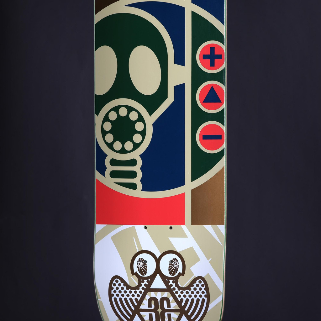 Alien Workshop Gas Mask Skateboard Deck 8.375