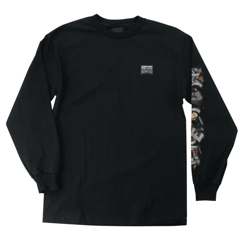 Creature Slab DIY Long Sleeve Shirt (Black)