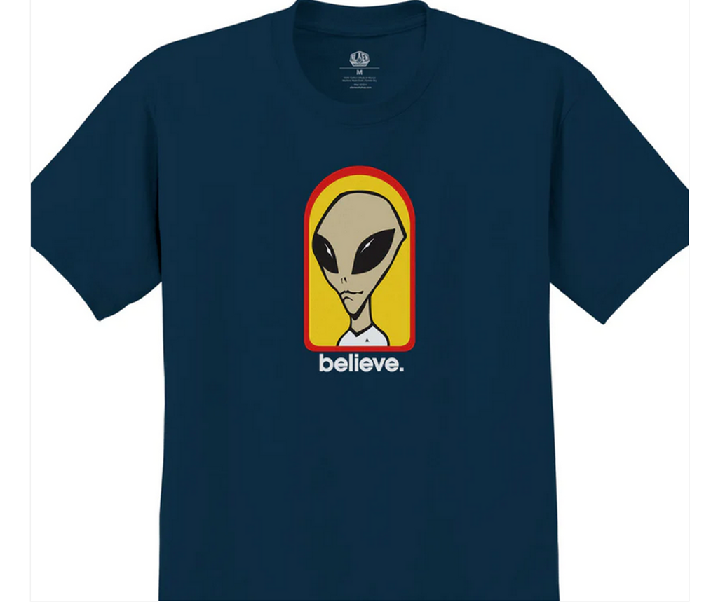 Alien Workshop Believe T-Shirt (Navy) 