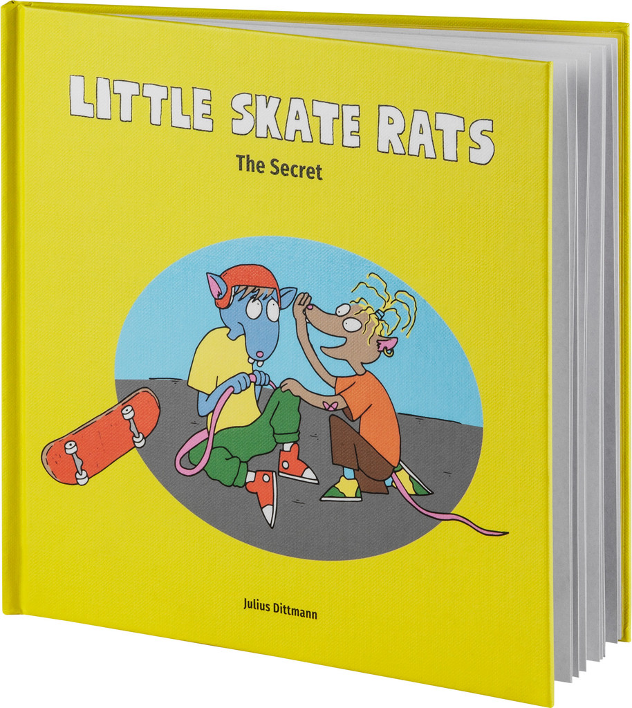 Hardcover Book Little Skate Rats - The Secret
