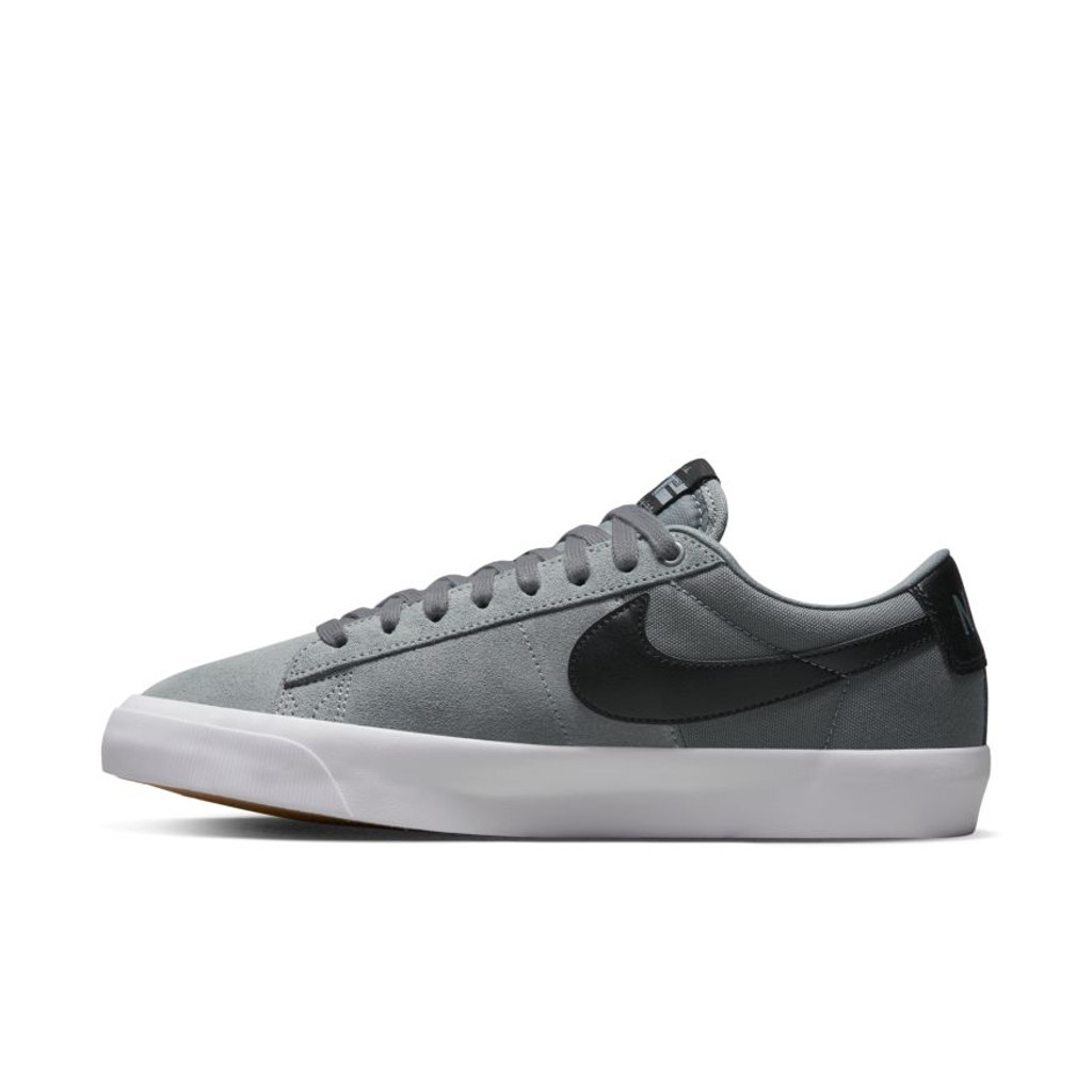 NIKE SB ZOOM BLAZER LOW PRO GT (COOL GREY/BLACK-COOL GREY-WHITE)