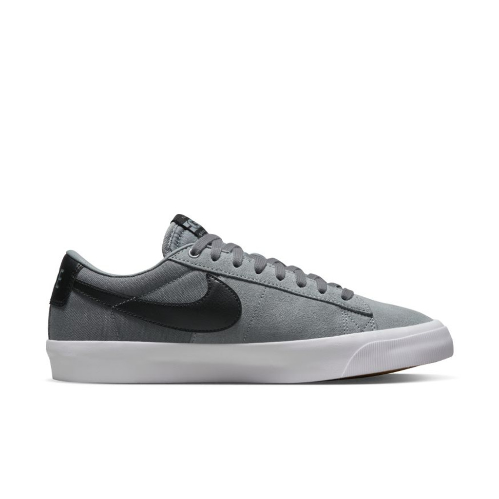 NIKE SB ZOOM BLAZER LOW PRO GT (COOL GREY/BLACK-COOL GREY-WHITE)