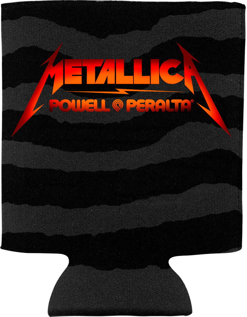 Powell Peralta Metallica Collab Koozie (Black)