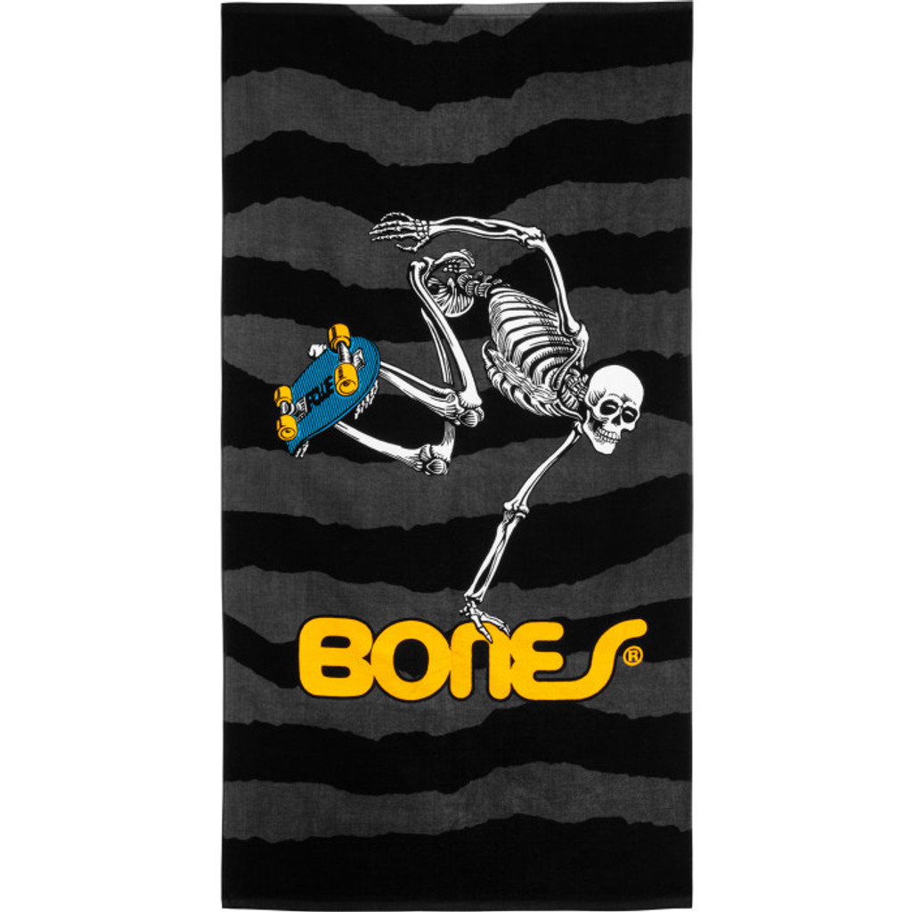 Powell Peralta Skateboarding Skeleton Beach Towel