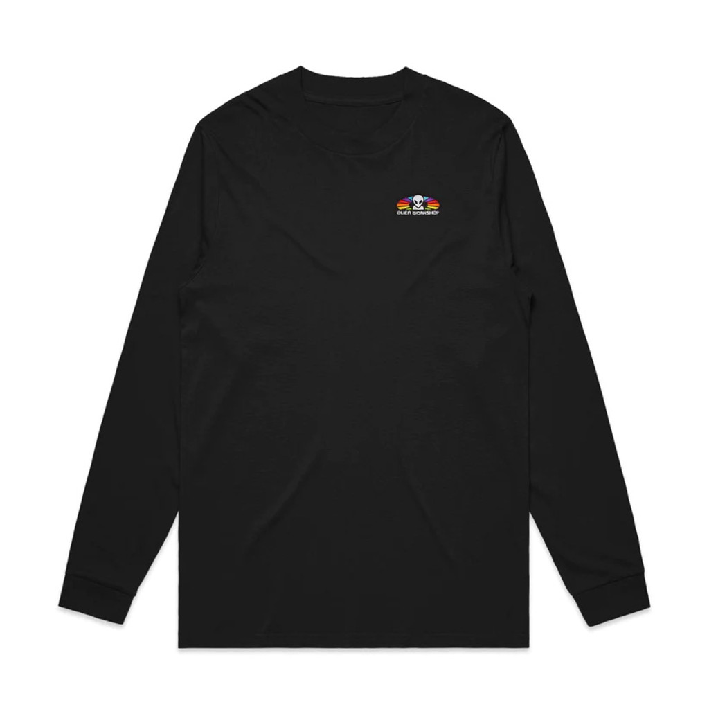 Alien Workshop Embroidered Spectrum Long Sleeve Shirt (Black) 