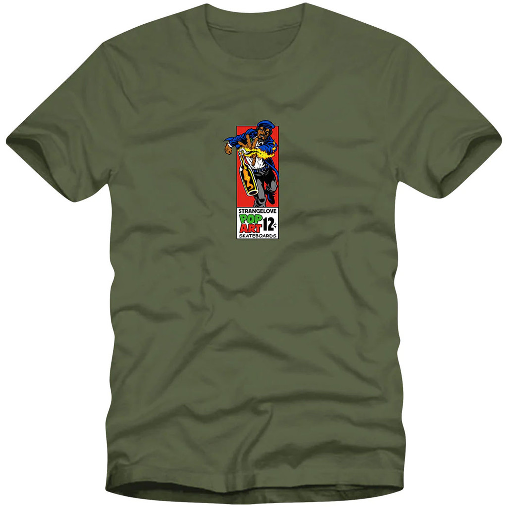 StrangeLove Panther / Military Green / T-Shirt