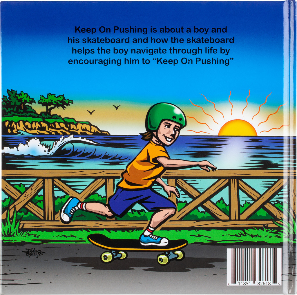 Keep on Pushing - Kids Skate Book - Hardcover