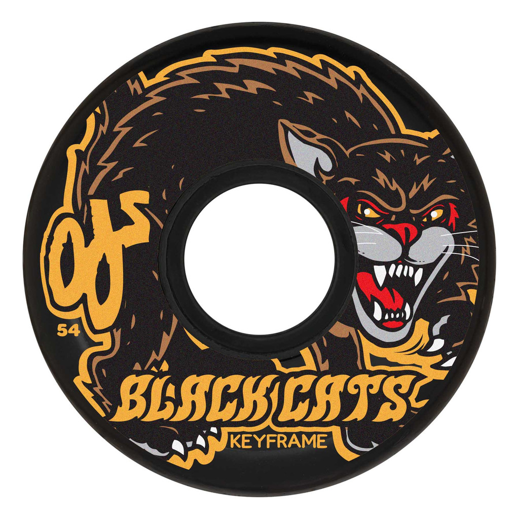 OJ Black Cats Keyframe 54mm/87a Wheels (Set of 4)