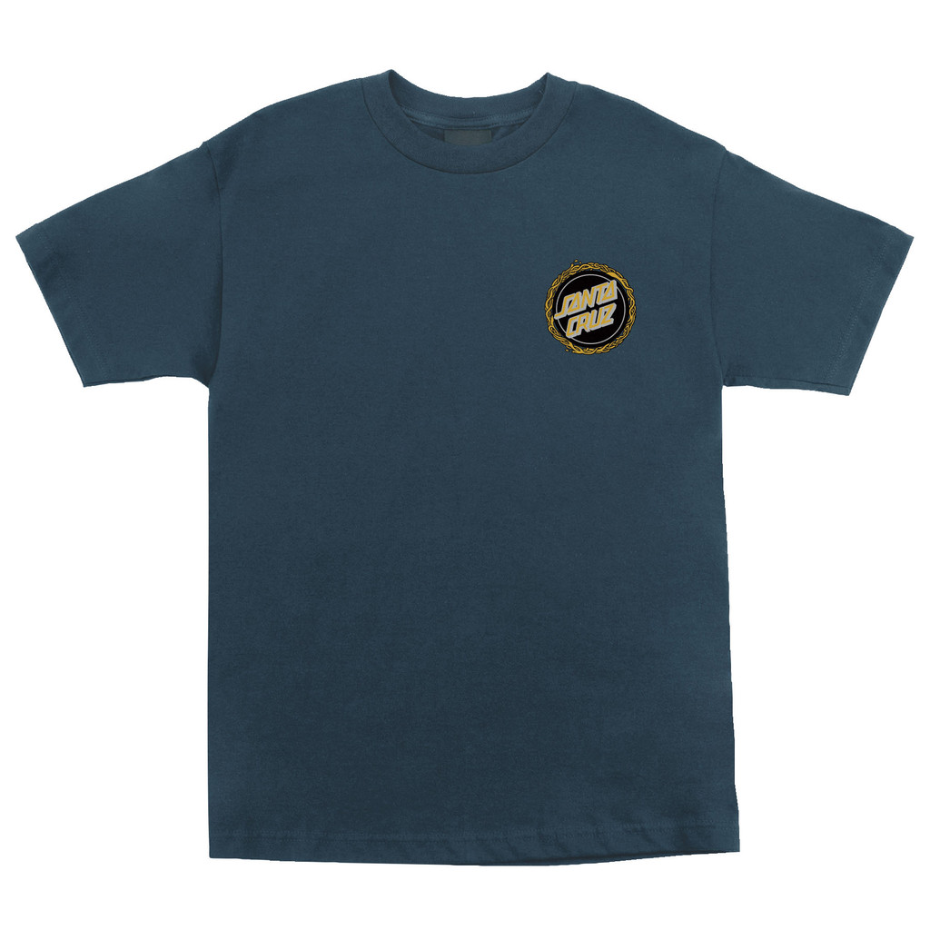 Santa Cruz Screaming 50 T-Shirt (Harbor Blue)
