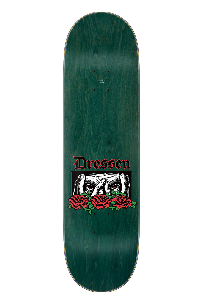 Santa Cruz Dressen Vine Everslick Deck 8.50" x 31.60" (Blue)