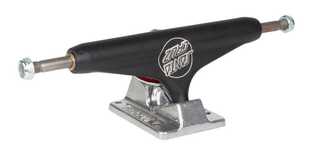 Independent Stage 11 Santa Cruz 50th Anniversary Black Silver Trucks 144mm