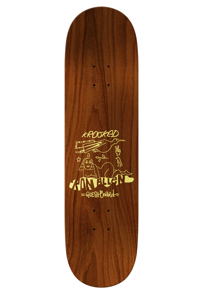 Krooked Ron Allen Guest Deck 8.25" 