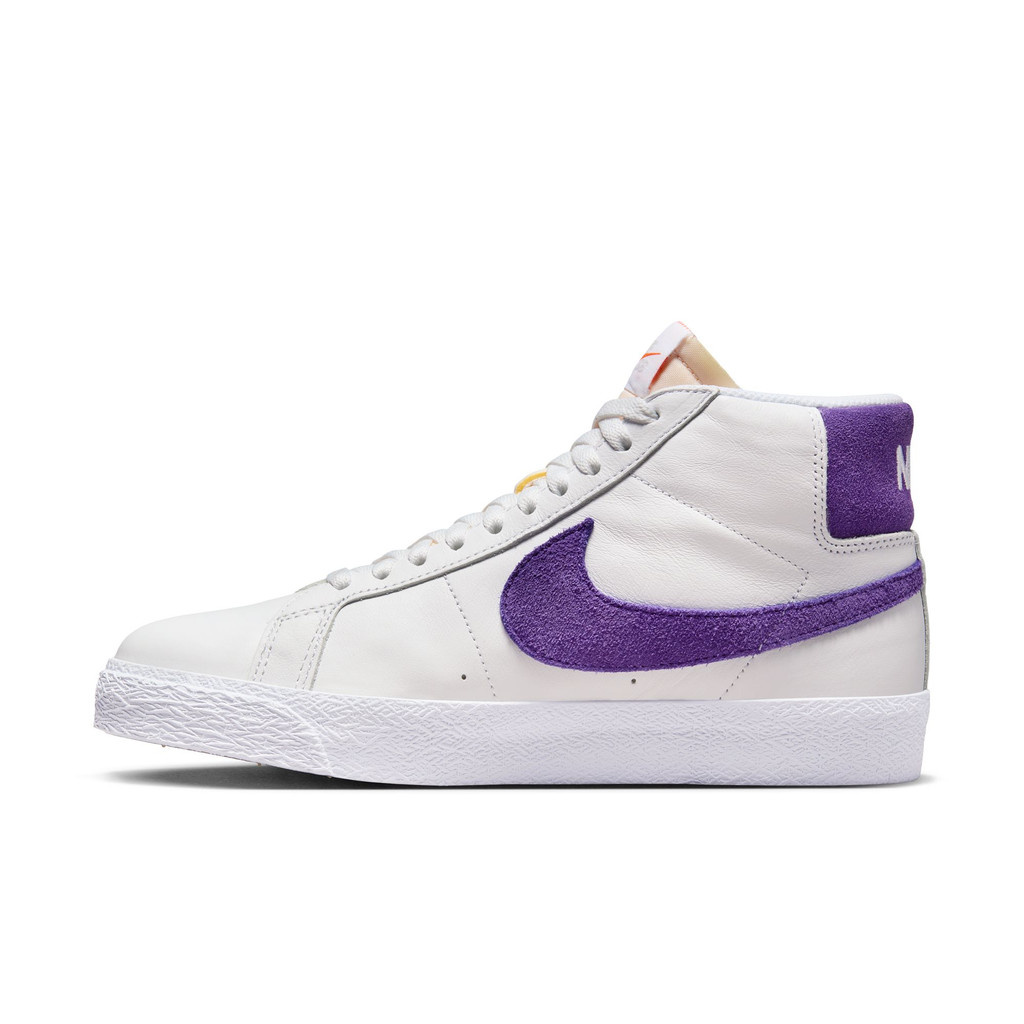 NIKE SB ZOOM BLAZER MID (WHITE/ COURT PURPLE)