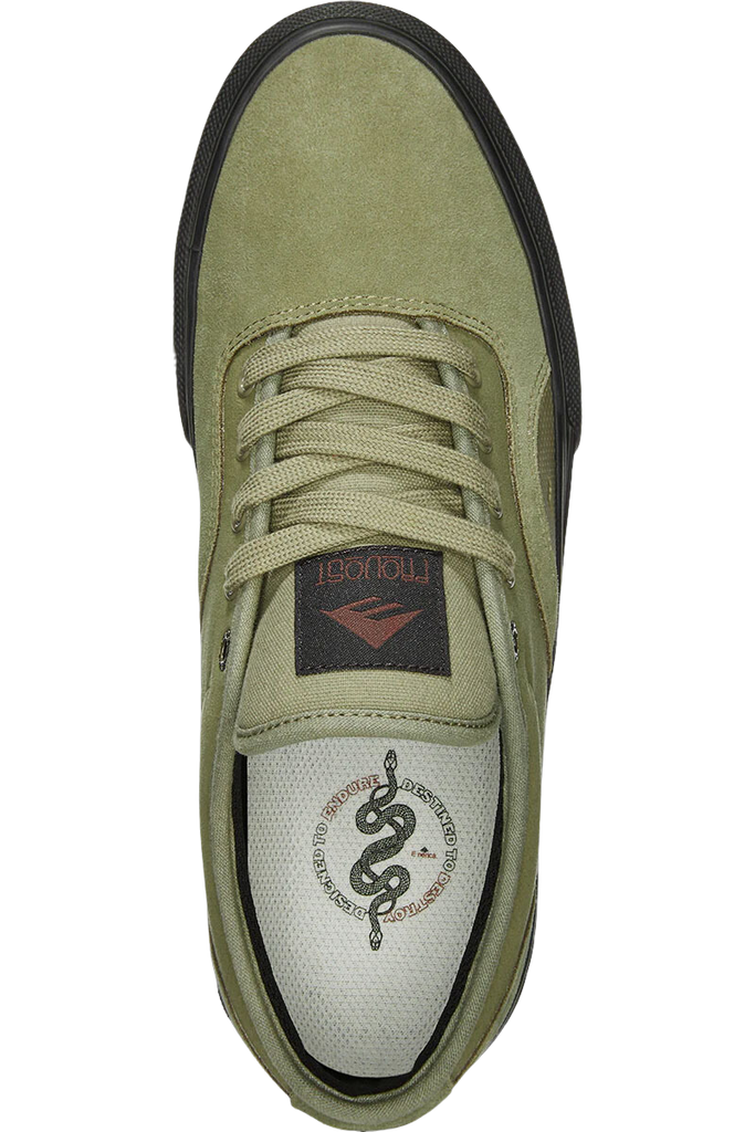 Emerica PROVOST G6 Shoes (Olive) FREE USA SHIPPING