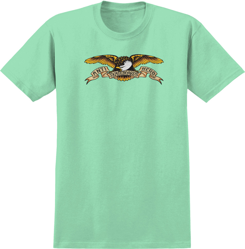 Antihero Eagle T-Shirt (Green Mint)