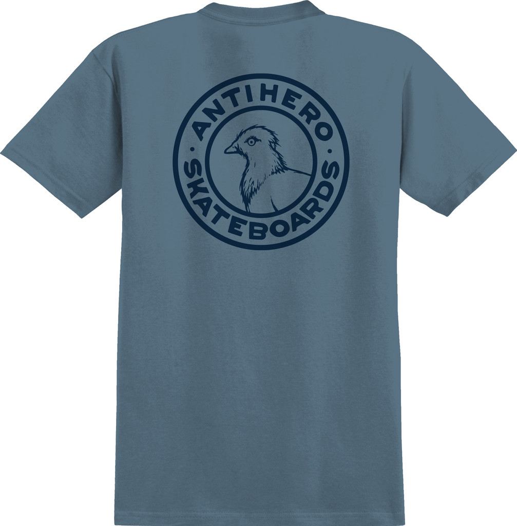 Antihero Basic Pigeon T-Shirt (Indigo Blue)