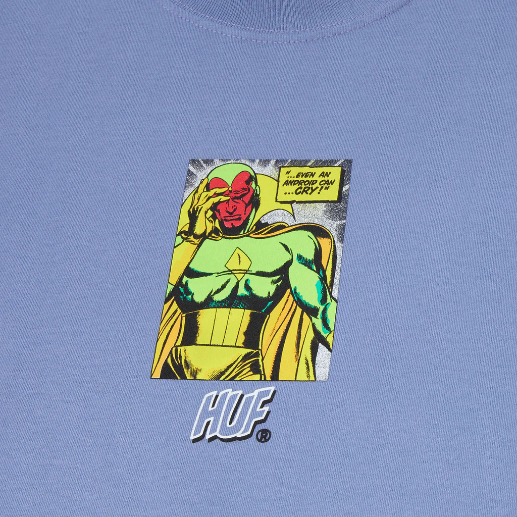 HUF X Avengers Sad Android T-Shirt (Violet)
