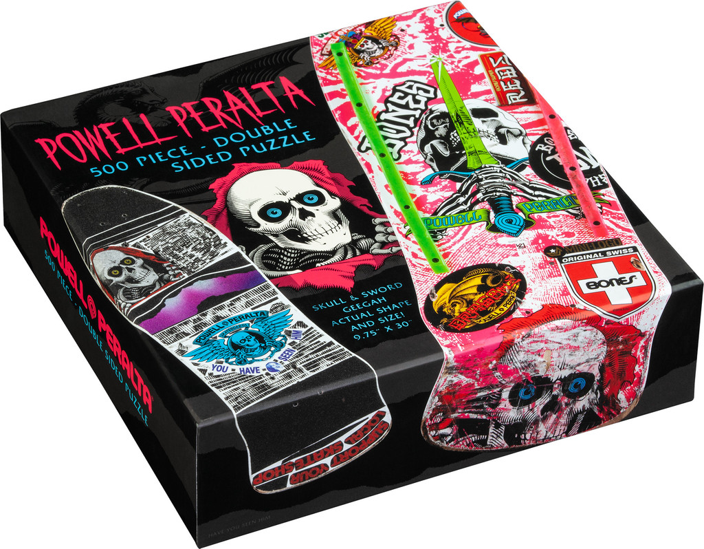 Powell Peralta Puzzle Skull & Sword GeeGah (500 Pieces)