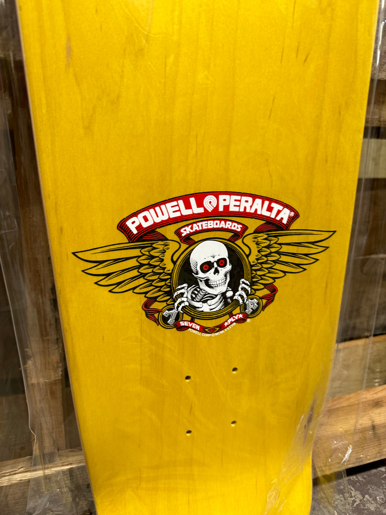 Powell Peralta Steve Caballero Ban This Dragon Reissue Deck Yellow Stain