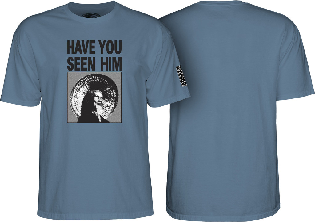 Powell Peralta Animal Chin Have You Seen Him T-Shirt (Indigo Blue)