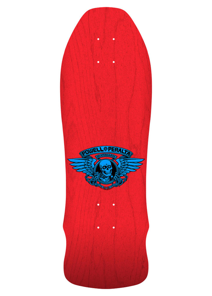 Powell Peralta GeeGah Ripper Reissue Deck Red Stain