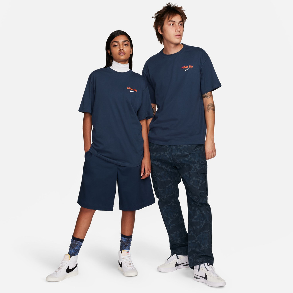 Nike SB Logo T-Shirt (Midnight Navy)