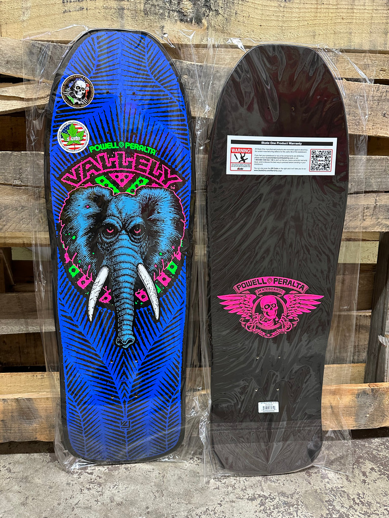 Powell Peralta Mike Vallely Elephant Classic Deck Blacklight 9.85" x 30" 
