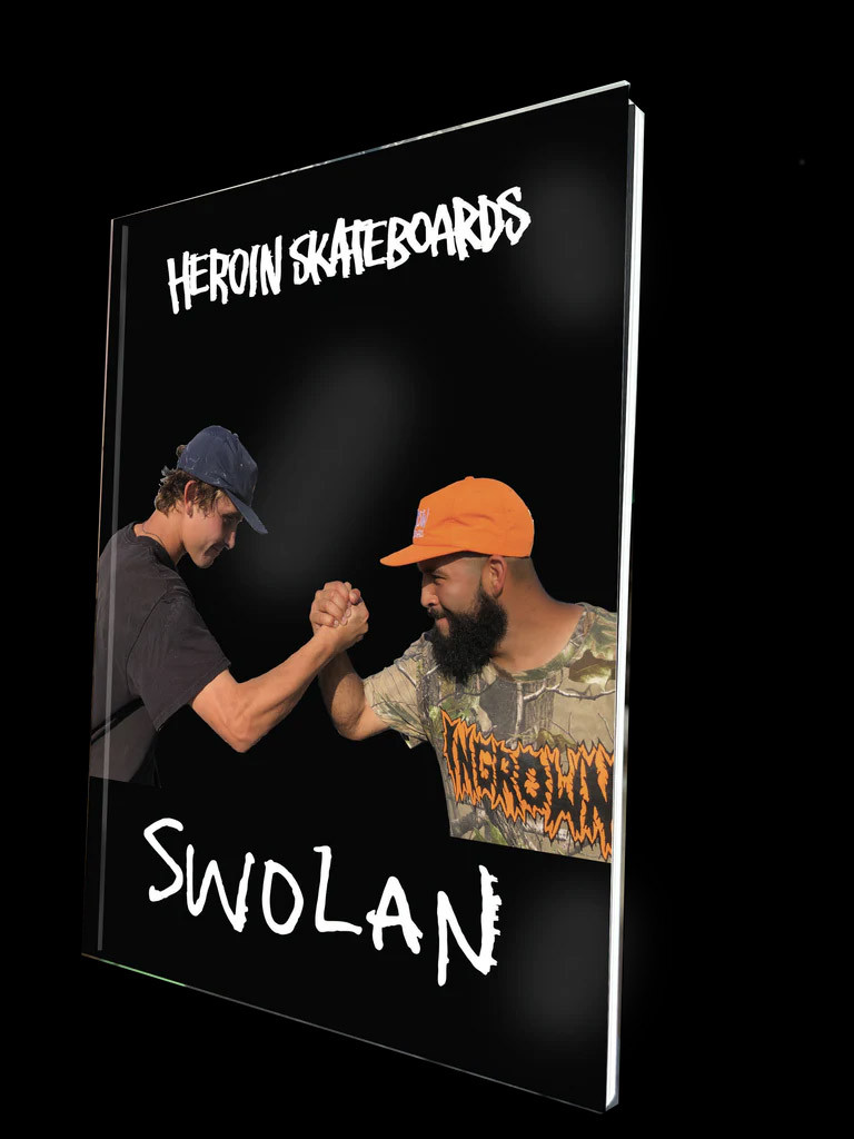 Heroin Skateboards Swolan Book