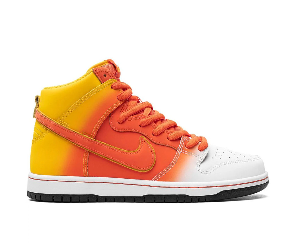 NIKE SB DUNK HIGH PRO (AMARILLO/ORANGE-WHITE-BLACK)