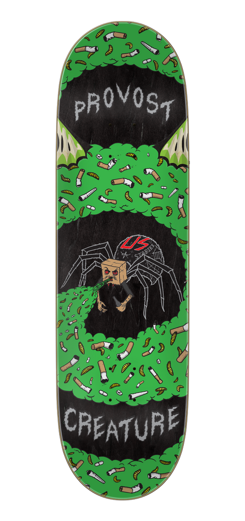 Creature Provost Spider Vomit Pro Deck 8.8" x 31.95"