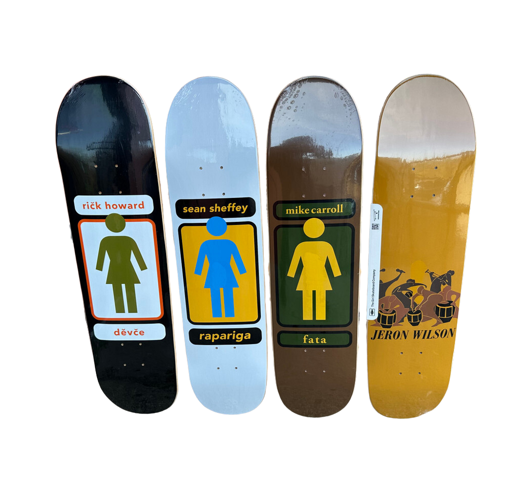 Girl Skateboards 30th Anniversary Reissue Deck Set of 4