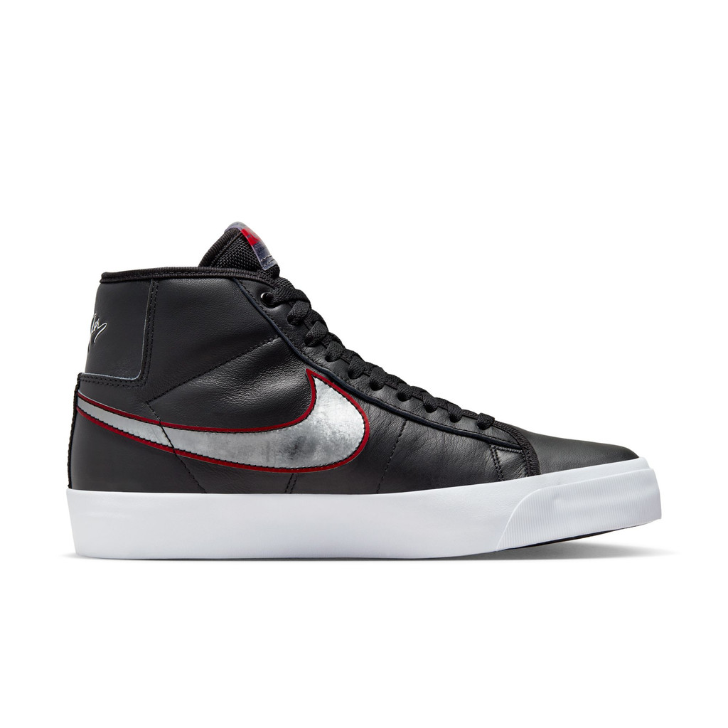 NIKE ZOOM BLAZER MID PRO GT BLACK/METALLIC SILVER