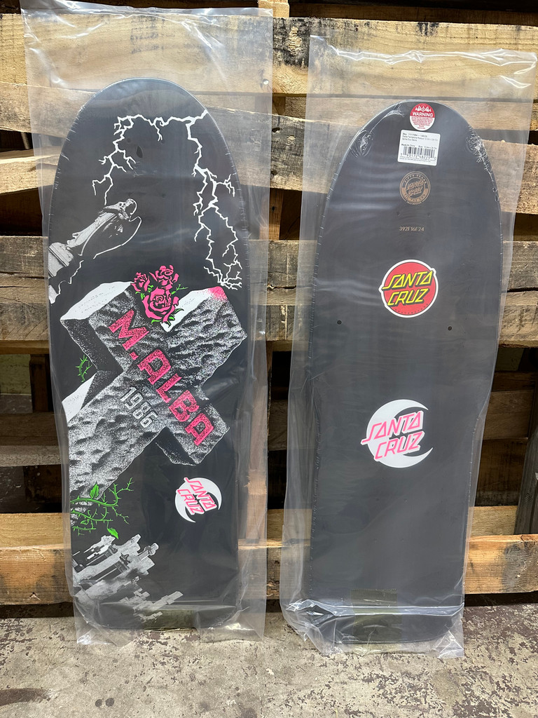 Santa Cruz Malba Tombstone Old School Reissue Deck