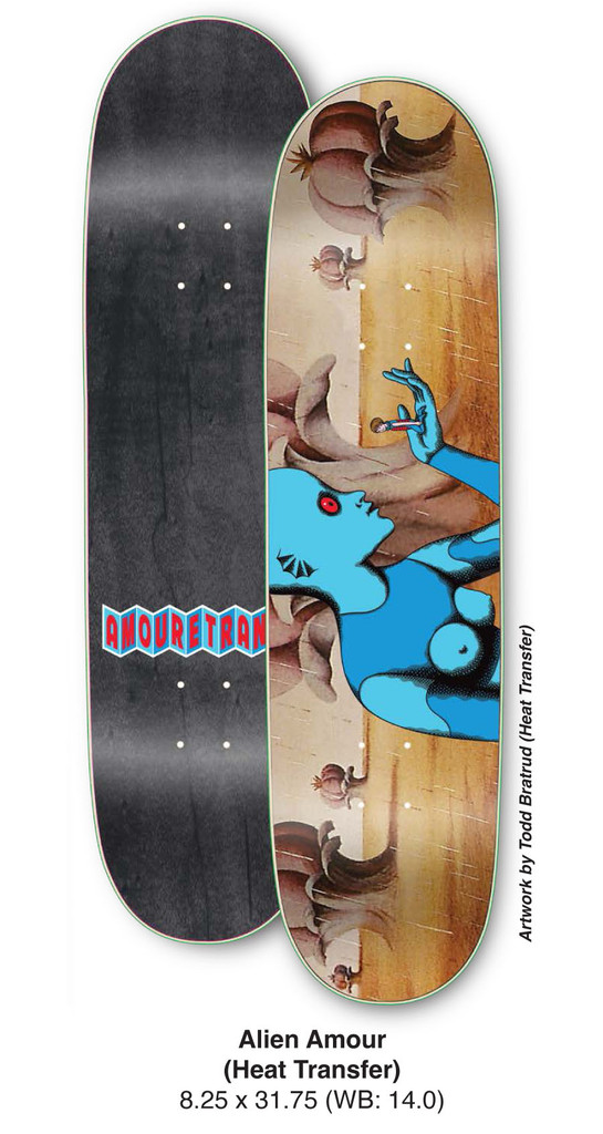 StrangeLove Alien Amour Deck 8.25" 