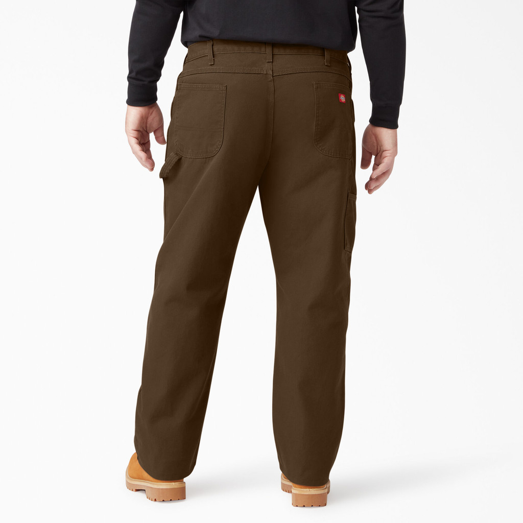 Dickies Duck Utility Relaxed Straight Fit Pants (Rinsed Timber)