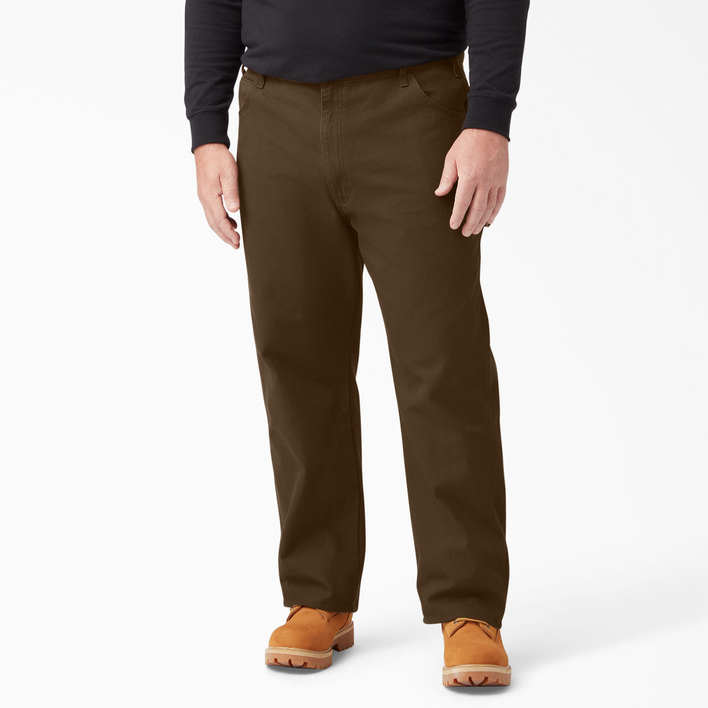 Dickies Duck Utility Relaxed Straight Fit Pants (Rinsed Timber)